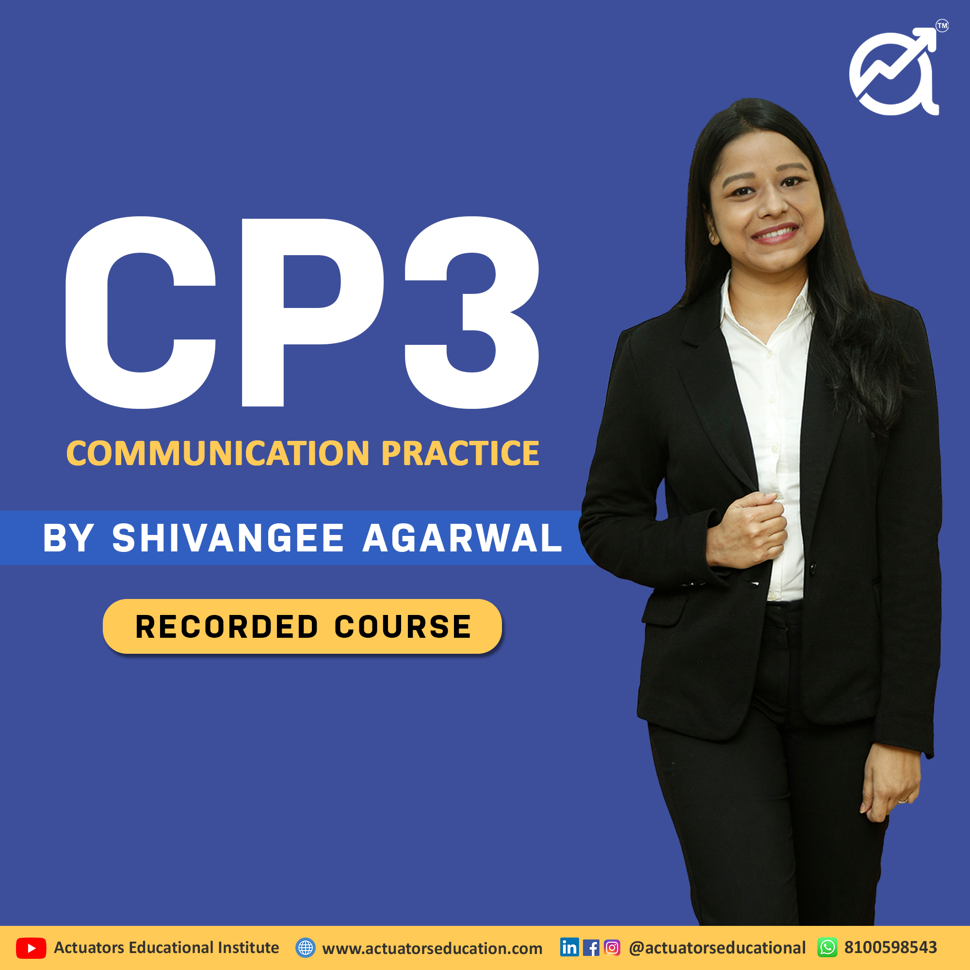 Recorded - Communication Practice (CP3) — Actuators